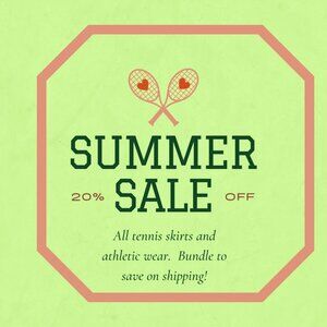 SUMMER SALE!